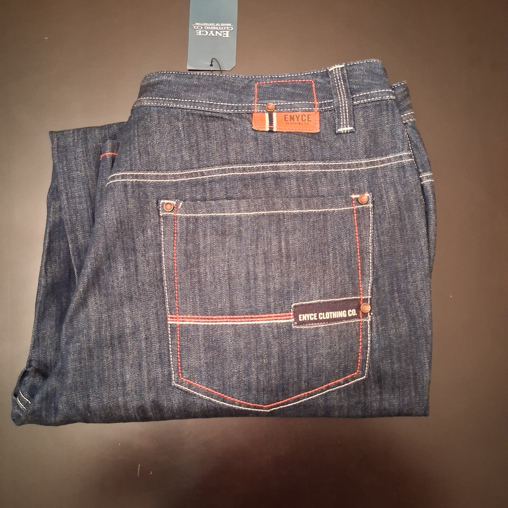 Enyce Clothing Company Men's Blue Jeans Size 40" Waist X 30" Length Brand New